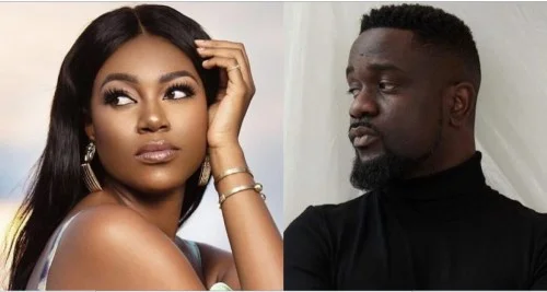 sarkodie reacts yvonne nelson pregnant