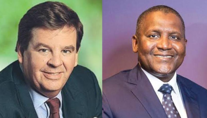 Johann Rupert and Aliko Dangote 1