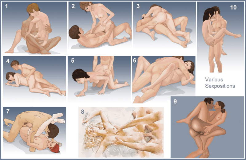 Various Healthy Sex Positions 